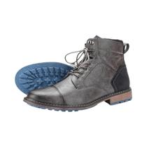 Botas De Couro Masculinas Tamanho 7-13 Confortáveis E Novas AL605