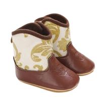 Botas De Denim Para Bebês, Quentes E Antiderrapantes, Calçados Casuais Para Caminhada, Solado