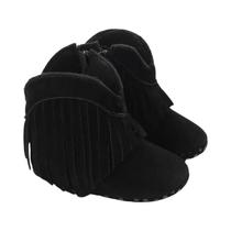 Botas De Franjas Para Bebês, Primavera, Outono E Inverno, Calçados Femininos Com Solado Macio,