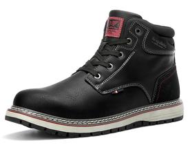 Botas de inverno ARRIGO BELLO, sapatos masculinos de couro casuais para neve