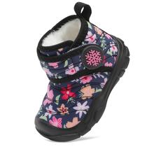 Botas de inverno FEETCITY Toddler, resistentes à água, botas de neve