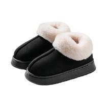 Botas De Inverno Femininas Da Moda, Confortáveis E Macias, Com Pelúcia Falsa, Chinelos Para Uso