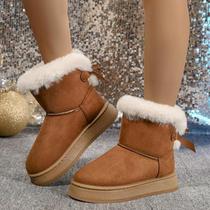 Botas de Inverno Femininas de Veludo - Quentes, Confortáveis e Resistentes Botas de Inverno Femininas de Veludo - Quentes, Confortáveis e Resistentes