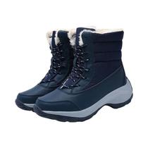 Botas De Inverno Impermeáveis E Quentes Para Mulheres, Lace Up, Confortáveis, Altura Média, Para Botas De Inverno Impermeáveis E Quentes Para Mulheres, Lace Up, Confortáveis, Altura Média, Para