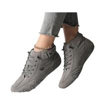 Botas De Inverno Impermeáveis Para Mulheres, Confortáveis, De Couro Com Forro De Pelúcia, Calçados