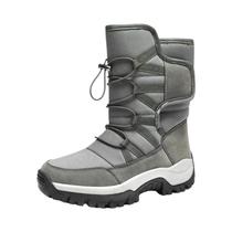 Botas De Inverno Masculinas Impermeáveis E Quentes Com Forro De Pelúcia Antiderrapantes Para