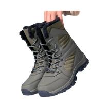 Botas De Inverno Masculinas Para Neve, Antiderrapantes, Quentes, Com Forro De Pele, Casuais, Para