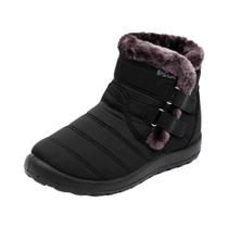 Botas De Inverno plus Size Para Mulheres, Quentes, Com Forro De Pelúcia, Casuais, À Prova d'Água,