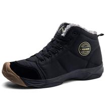 Botas de inverno UPSOLO 6118 para homens pretas tamanho 43