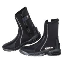 Botas de Mergulho Masculinas de 5mm com Neoprene e Zíper Lateral