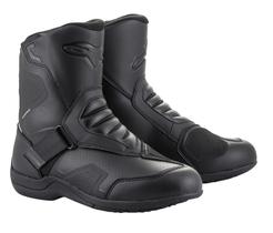 Botas de Motocicleta Alpinestars Ridge V2 Impermeáveis - Preta - Tamanho 48