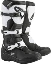 Botas de motocicleta Alpinestars Tech 3 preto/branco tamanho 15 Botas de motocicleta Alpinestars Tech 3 preto/branco tamanho 15