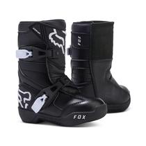 Botas de Motocross Fox Racing Kids Comp - Pretas - Tamanho 12
