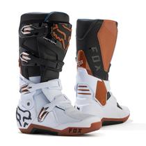 Botas de motocross Fox Racing MOTION preto/branco/goma tamanho 5 Botas de motocross Fox Racing MOTION preto/branco/goma tamanho 5
