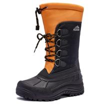 Botas de Neve ALEADER Impermeáveis e Isoladas para Homem Preto Botas de Neve ALEADER Impermeáveis e Isoladas para Homem Preto