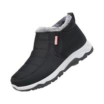 Botas De Neve Casuais Para Homens Com Solado Grosso E Quente, Impermeáveis E Antiderrapantes,