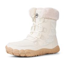 Botas de neve FANGARDEN à prova d'água de inverno para mulheres Botas de neve FANGARDEN à prova d'água de inverno para mulheres