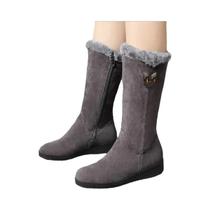 Botas De Neve Femininas De Inverno, Grossas E Quentes, Antiderrapantes, Com Zíper Lateral, Botas De Neve Femininas De Inverno, Grossas E Quentes, Antiderrapantes, Com Zíper Lateral,