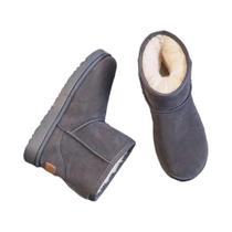 Botas De Neve Femininas De Inverno Marrom Impermeáveis Quentes Com Plataforma Cano Curto Da Moda Botas De Neve Femininas De Inverno Marrom Impermeáveis Quentes Com Plataforma Cano Curto Da Moda
