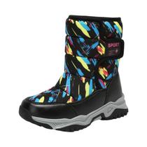 Botas De Neve Impermeáveis De Pelúcia Para Meninas, Solado De Borracha Antiderrapante, Calçados Botas De Neve Impermeáveis De Pelúcia Para Meninas, Solado De Borracha Antiderrapante, Calçados