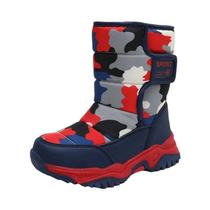 Botas de Neve Impermeáveis para Meninas - Com Pelúcia e Sola Antiderrapante