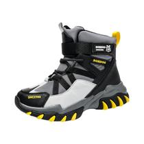 Botas De Neve Infantis De Inverno, Cano Alto, À Prova D'água, Pelúcia, Antiderrapantes, Tênis