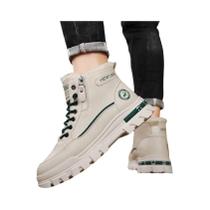 Botas De Neve Masculinas De Algodão Grosso E Quente Com Pelúcia, Cano Alto, Modernas Para Atividades Botas De Neve Masculinas De Algodão Grosso E Quente Com Pelúcia, Cano Alto, Modernas Para Atividades