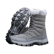 Botas De Neve Masculinas De Inverno Quentes Com Pelúcia Antiderrapantes De Cano Médio Para Botas De Neve Masculinas De Inverno Quentes Com Pelúcia Antiderrapantes De Cano Médio Para