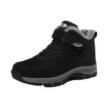Botas De Neve Masculinas Impermeáveis De Couro Microfibra Para Inverno, Tênis Casuais Quentes De Botas De Neve Masculinas Impermeáveis De Couro Microfibra Para Inverno, Tênis Casuais Quentes De