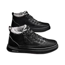 Botas De Neve Masculinas Quentes De Inverno Com Pelúcia Antiderrapantes Retrô Modernas Confortáveis Botas De Neve Masculinas Quentes De Inverno Com Pelúcia Antiderrapantes Retrô Modernas Confortáveis