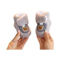 Botas De Neve Para Bebês, Sola Macia, Pelúcia Quente, Outono Inverno, Para Meninos E Meninas,