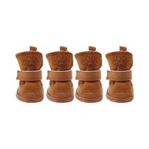 Botas De Neve Para Pets Em Pelúcia Espessa, Antiderrapantes, Quentes, De Algodão, Para Cães Pequenos Botas De Neve Para Pets Em Pelúcia Espessa, Antiderrapantes, Quentes, De Algodão, Para Cães Pequenos