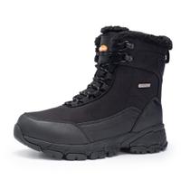 Botas de neve SHULOOK impermeáveis forradas com pele quente para homens