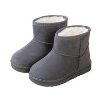 Botas De Neve Térmicas Para Meninos E Meninas, Clássicas, De Camurça, Para Outono E Inverno