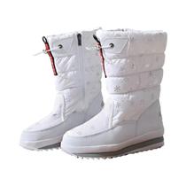 Botas De Neve Unissex Impermeáveis Com Forro De Lã Antiderrapantes Para Outono/Inverno, Sapatos De Botas De Neve Unissex Impermeáveis Com Forro De Lã Antiderrapantes Para Outono/Inverno, Sapatos De