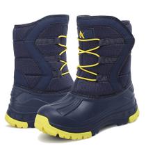 Botas de neve Yeerovan Kids Winter impermeáveis antiderrapantes Botas de neve Yeerovan Kids Winter impermeáveis antiderrapantes