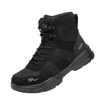 Botas de Segurança com Biqueira de Aço Indestrutível - Para Homens e Mulheres