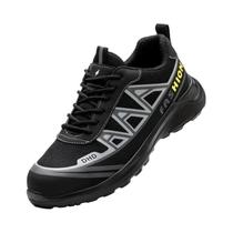 Botas De Segurança Masculinas Com Biqueira De Aço Indestrutíveis Antiperfuração Para Trabalho E Botas De Segurança Masculinas Com Biqueira De Aço Indestrutíveis Antiperfuração Para Trabalho E