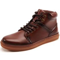 Botas de tênis Arkbird de cano médio, casuais, esportivas, de couro Oxford