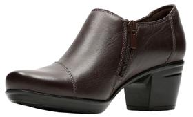 Botas de Tobillo Clarks Emslie Warren con Cierre Marrón Oscuro Botas de Tobillo Clarks Emslie Warren con Cierre Marrón Oscuro
