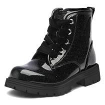Botas de tornozelo K Komforme Girls Glitter impermeáveis para crianças Botas de tornozelo K Komforme Girls Glitter impermeáveis para crianças