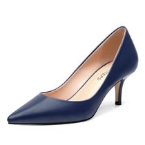 Botas de tornozelo MOVINSTEPS azul marinho fosco, sapatos de salto baixo, femininos Botas de tornozelo MOVINSTEPS azul marinho fosco, sapatos de salto baixo, femininos