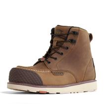 Botas de trabalho BRUNT Marin BRUNT Toe Comp Toe Tamanho 14 Marrons Masculinas