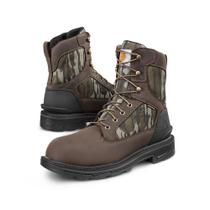 Botas de trabalho Carhartt Ironwood impermeáveis para homens, marrom escuro Botas de trabalho Carhartt Ironwood impermeáveis para homens, marrom escuro