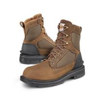 Botas de trabalho Carhartt Ironwood impermeáveis para homens marrons 11,5 m Botas de trabalho Carhartt Ironwood impermeáveis para homens marrons 11,5 m