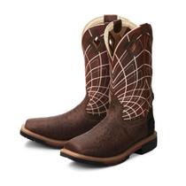 Botas de trabalho Justin Derrickman 12 impermeáveis para homens 13D