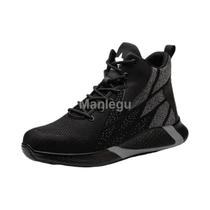 Botas De Trabalho Leves Com Biqueira De Aço Para Homens E Mulheres, Calçados Indestrutíveis Botas De Trabalho Leves Com Biqueira De Aço Para Homens E Mulheres, Calçados Indestrutíveis