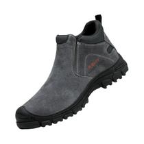 Botas De Trabalho Masculinas Com Biqueira De Aço, Respiráveis, Antiderrapantes, Confortáveis,