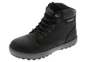 Botas de Trabalho Masculinas DEWALT Plasma - Couro Preto com Biqueira de Aço