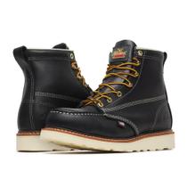 Botas de trabalho Thorogood American Heritage Steel Toe 6" pretas Botas de trabalho Thorogood American Heritage Steel Toe 6" pretas